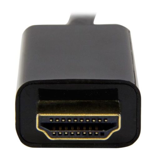 StarTech.com Cable Convertidor Mini DisplayPort - HDMI Ultra HD 4K, 1 Metro, Negro MINI DISPLAYPORT A HDMI 1M NEGRO.