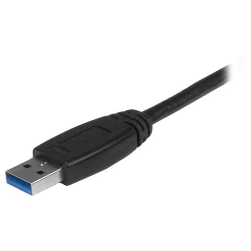 StarTech.com Cable de Transferencia de Datos USB 3.0 para Mac/PC, 1.8 Metros, Negro USB 3.0 PC A PC MAC Y WINDOWS .