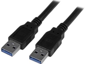 StarTech.com Cable USB 3.0 A Macho - USB 3.0 A Macho, 3 Metros, Negro DE 3 METROS .