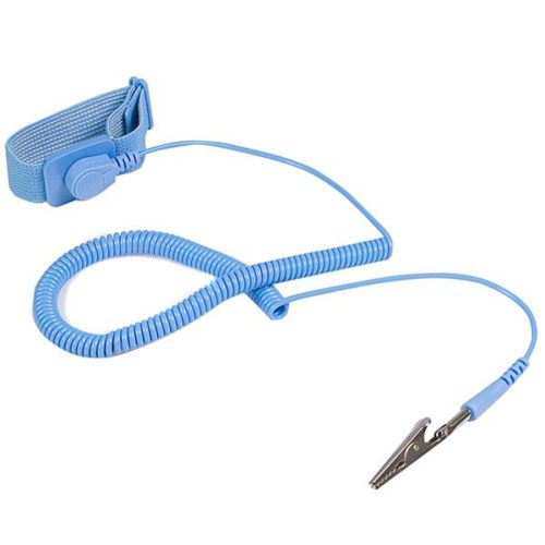 StarTech.com Pulsera Antiestatica con Cable a Tierra, 1.8 Metros, Azul A TIERRA BRAZALETE CONTRA ESD