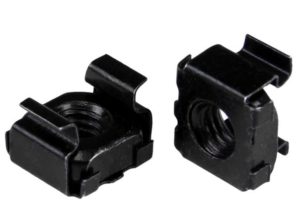 StarTech.com Paquete de 100 Tuercas Enjauladas M6, Negro ENJAULADAS CAGE NUTS