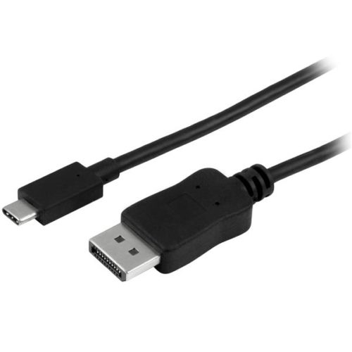 StarTech.com Cable Adaptador USB C - DisplayPort, 1 Metro, Negro DISPLAYPORT 1M 4K 60HZ .