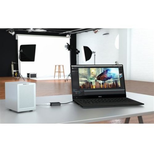 Adaptador StarTech.com Thunderbolt 3 - Thunderbolt, Negro THUNDERBOLT USB-C A MINI DP