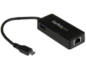 StarTech.com Adaptador de Red Gigabit USB-C con Puerto USB Extra CON PUERTO USB EXTRA