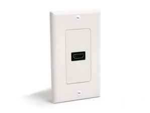 StarTech.com Placa de Pared HDMI Hembra de 1 Puerto, Blanco ENTRADA HEMBRA