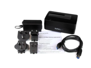 StarTech.com Docking Station para 1 Disco Duro, 2.5/3.5", SATA, USB 3.1, Negro 1 BAHIA DD SSD SATA 2.5 O 3.5