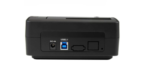 StarTech.com Docking Station para 1 Disco Duro, 2.5/3.5", SATA, USB 3.1, Negro 1 BAHIA DD SSD SATA 2.5 O 3.5