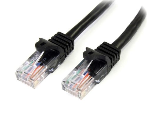 StarTech.com Cable Patch Cat5e UTP sin Enganches RJ-45 Macho - RJ-45 Macho, 5 Metros, Negro RJ45 SIN TRABA SNAGLESS NEGRO .