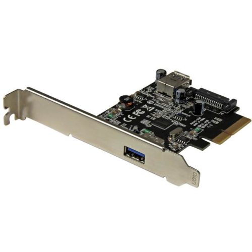 StarTech.com Tarjeta PCI Express de 2 Puertos USB 3.1 Gen 2 USB-A 1x Externo y 1x Interno USB 3.1 GEN 2 USB A