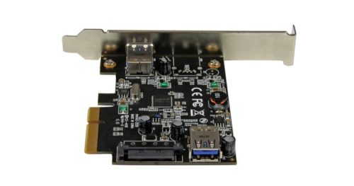 StarTech.com Tarjeta PCI Express de 2 Puertos USB 3.1 Gen 2 USB-A 1x Externo y 1x Interno USB 3.1 GEN 2 USB A
