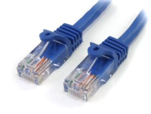 CABLE DE RED 1.8M CAT5E UTP RJ45 GIGABIT ETHERNET AZUL .