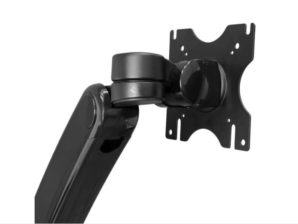 BRAZO SOPORTE PARA 1 MONITOR DE PARED CON AJUSTE DE ALTURA .