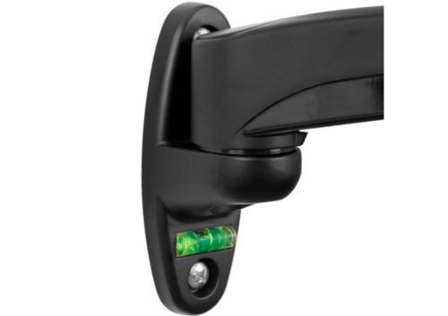 BRAZO SOPORTE PARA 1 MONITOR DE PARED CON AJUSTE DE ALTURA .