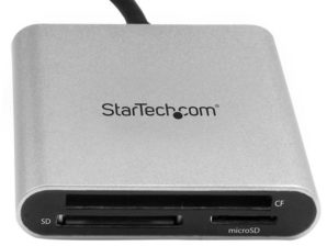 Lector de Memoria SD StarTech.com, USB 3.0, Negro/Plata TARJETAS FLASH SD CF MICROSD .