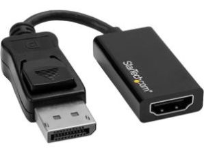 StarTech.com Adaptador DisplayPort Macho - HDMI Hembra, 21cm DISPLAYPORT A HDMI 4K 60HZ