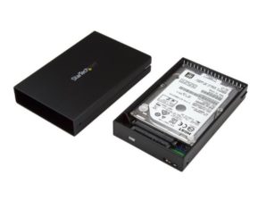 StarTech.com Gabinete para Disco Duro, 2.5", SATA III, USB 3.1, Negro SSD SATA USB-A USB-C 2.5