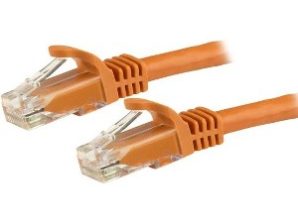 StarTech.com Cable Patch Cat6 UTP sin Enganches RJ-45 Macho - RJ-45 Macho, 3 Metros, Naranja SKU: N6PATC3MOR SNAGLESS NARANJA RJ45