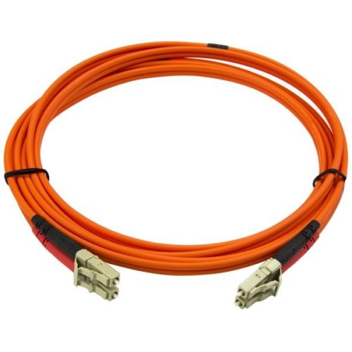 Cable Fibra Óptica StarTech.com OM2 LC Macho - LC Macho, 2 Metros, Naranja FIBRA OPTICA LC LC 50/125 PATCH .