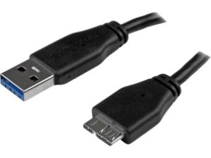 StarTech.com Cable USB Macho - Micro USB Macho, 2 Metros, Negro MACHO A MICRO B MACHO