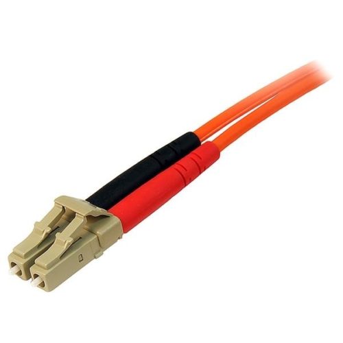 StarTech.com Cable Fibra Óptica OM2 LC Macho - LC Macho, 10 Metros, Naranja FIBRA OPTICA LC LC 50/125 PATCH .