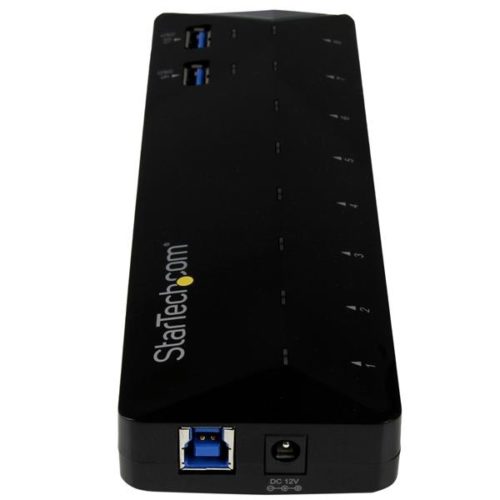 Hub StarTech.com USB 3.0, 10 Puertos USB 3.0, 5000 Mbit/s, Negro S HUB 2 PUERTOS DE 1.5A
