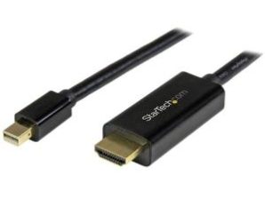 StarTech.com Cable Mini DisplayPort Macho - HDMI Macho Ultra HD 4K, 5 Metros, Negro ORT A HDMI 5M 4K 30HZ