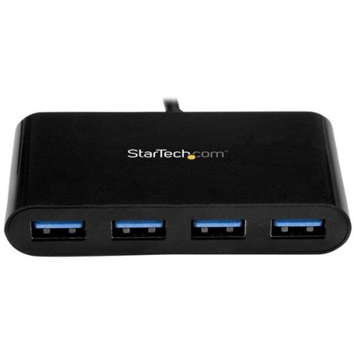 Hub StarTech.com Concentrador USB-C 3.0, USB-C Macho - 4x USB A Hembra, 5000 Mbit/s, Negro A 4 PUERTOS USB A