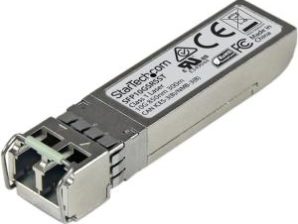 StarTech.com Módulo Transceptor de Fibra SFP+ 10GBase-SR, Mini GBIC, Multimodo LC, 300m, DDM, para Cisco SFP-10G-SR-S SFP-10G-SR-S MULTI LC 300M