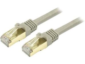 StarTech.com Cable Patch Cat6a STP Blindado sin Enganches RJ-45 Macho - RJ-45 Macho, 1.2 Metros, Gris LINDADO DE 1.2M GRIS