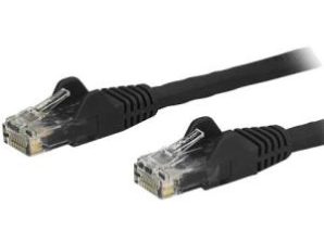 StarTech.com Cable Patch Cat6 UTP sin Enganches RJ-45 Macho - RJ-45 Macho, 4.3 Metros, Negro ERNET GIGABIT SIN ENGANCHES