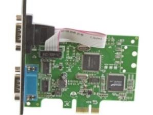 StarTech.com Tarjeta Serial PCI Express de 2 Puertos DB9 RS232 PUERTOS DB9 RS232 UART 16C1050