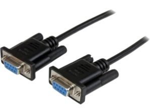 StarTech.com Cable Nulo de Módem Serial RS232 DB9 Hembra - Hembra, 2 Metros, Negro RS232 DB9 HEMBRA A HEMBRA NEGRO