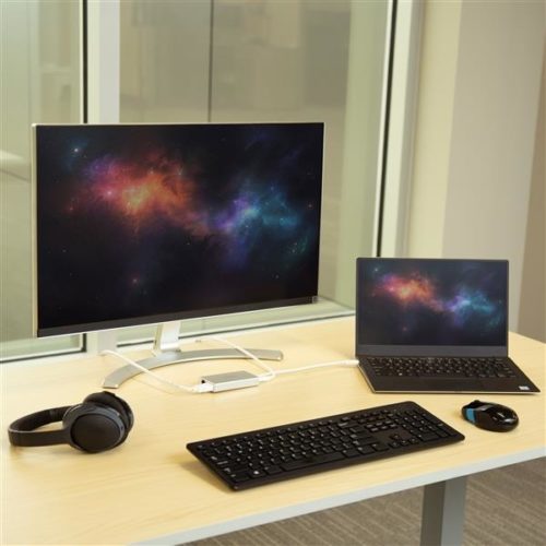 StarTech.com Hub USB-C Multifunción para Laptops, USB-C Macho - 2x USB A 3.0/1x HDMI/ 1x RJ-45 Hembra, Plata .