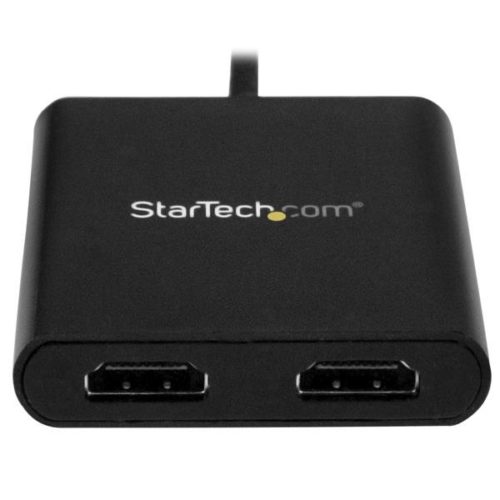 StarTech.com Divisor Splitter MST USB-C Macho - 2x HDMI Hembra, Negro HDMI DE 2 PUERTOS USB TIPO C