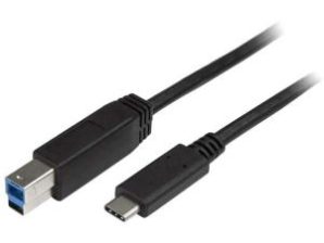 StarTech.com Cable USB-C Macho - USB-B Macho, 2 Metros, Negro B USB 3.0 DE IMPRESORA