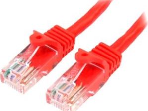 StarTech.com Cable Patch Cat5e UTP sin Enganches RJ-45 Macho - RJ-45 Macho, 10 Metros, Rojo E ETHERNET SIN ENGANCHE
