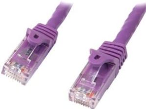 StarTech.com Cable Patch Cat5e UTP sin Enganches RJ-45 Macho - RJ-45 Macho, 7 Metros, Púrpura ETHERNET SIN ENGANCHE