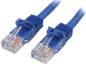 StarTech.com Cable Patch Cat5e UTP sin Enganches RJ-45 Macho - RJ-45 Macho, 10 Metros, Azul E ETHERNET SIN ENGANCHE