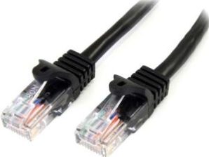 StarTech.com Cable Patch Cat5e UTP sin Enganches RJ-45 Macho - RJ-45 Macho, 10 Metros, Negro ETHERNET SIN ENGANCHE