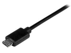 Cable USB StarTech.com C Macho - Micro USB B Macho, 50cm, Negro MICRO USB-B - USB 2.0