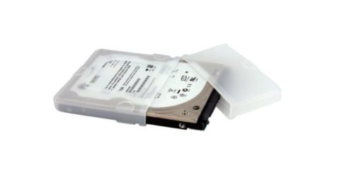 StarTech.com Funda Protectora de Silicona para Disco Duro 2.5, Transparente 5 PULGADAS 