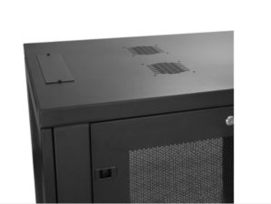 StarTech.com Gabinete 18U, hasta 450Kg, Negro 31 PULGADAS DE PROFUNDIDAD