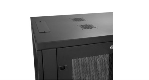 StarTech.com Gabinete 18U, hasta 450Kg, Negro 31 PULGADAS DE PROFUNDIDAD