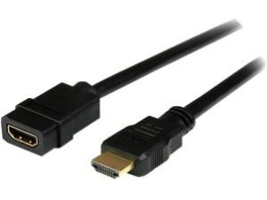 StarTech.com Cable HDMI Macho - HDMI Hembra, 2 Metros, Negro ULTRA HD 4K X 2K MACHO A HEMBRA