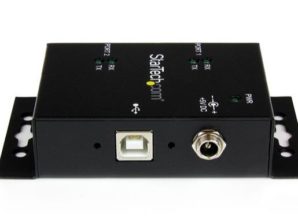 Adaptador StarTech.com Serial Macho - USB-B Hembra, Negro FTDI DE 2 PUERTOS DE PARED