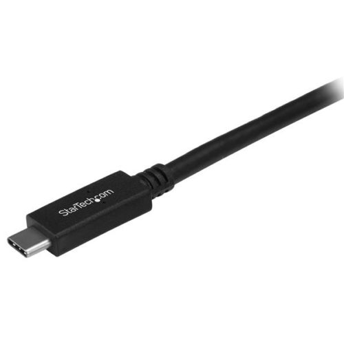 StarTech.com Cable USB C Macho - USB C Macho, 1 Metro, Negro DE CARGA USB TIPO C USBC 5GBPS