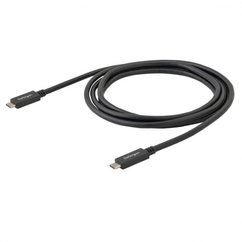 StarTech.com Cable USB C Macho - USB C Macho, 50cm, Negro USBC USB 3.1 10GBPS