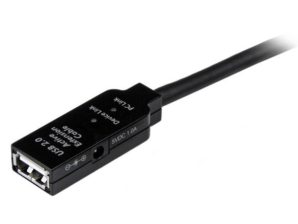 StarTech.com Cable USB A Macho - USB A Hembra, 10 Metros, Negro USB 2.0 ACTIVO AMPLIFICADO M H