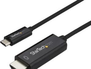 StarTech.com Cable USB-C Macho - HDMI 4K Macho, 1 Metro, Negro HDMI 4K 60HZ NEGRO
