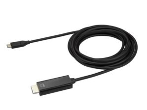 StarTech.com Cable USB-C Macho - HDMI 4K Macho, 3 Metros, Negro HDMI 4K 60HZ NEGRO